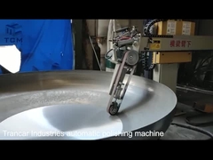 380V 400V 415V स्टील वेसल हेड सिलेंडर कैप सीएनसी पॉलिशिंग मशीन सतह ग्राइंडर